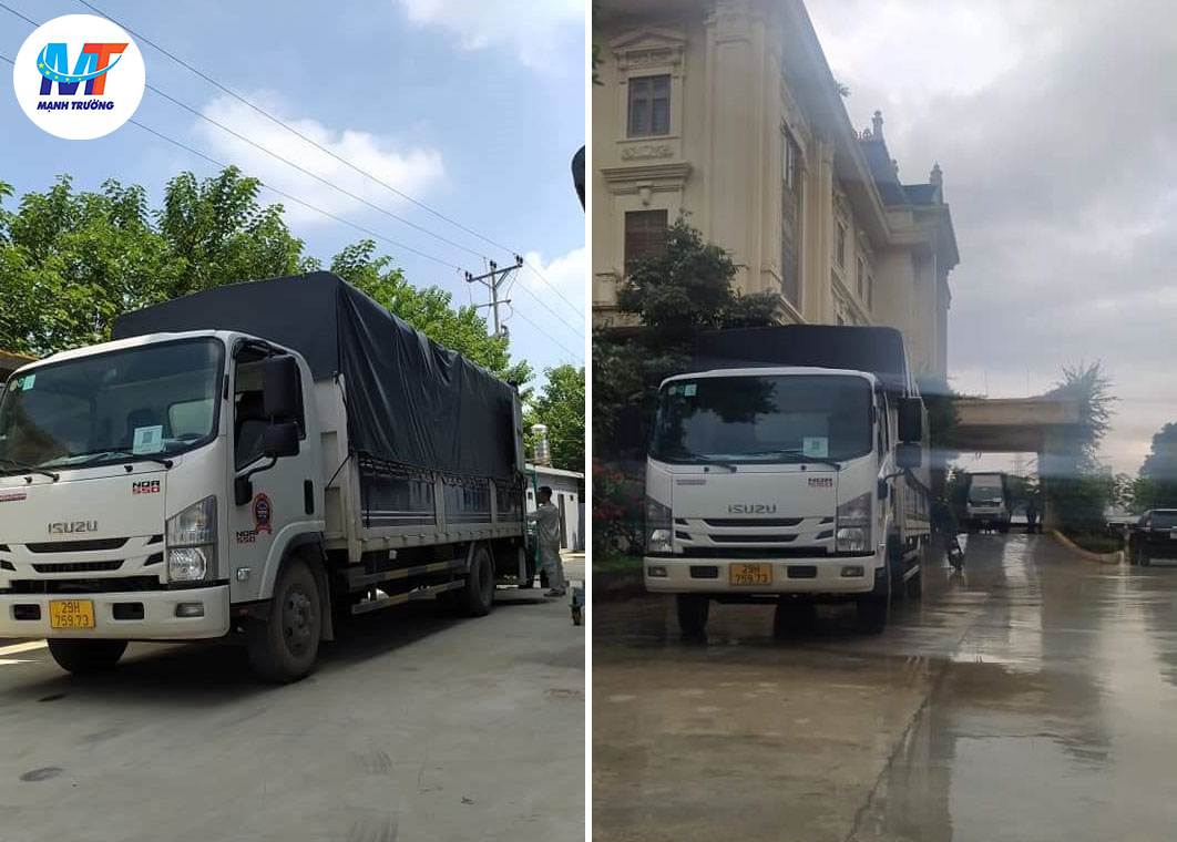 Bảng giá thuê xe tải Cầu Giấy, Hà Nội - Vận tải Mạnh Trường