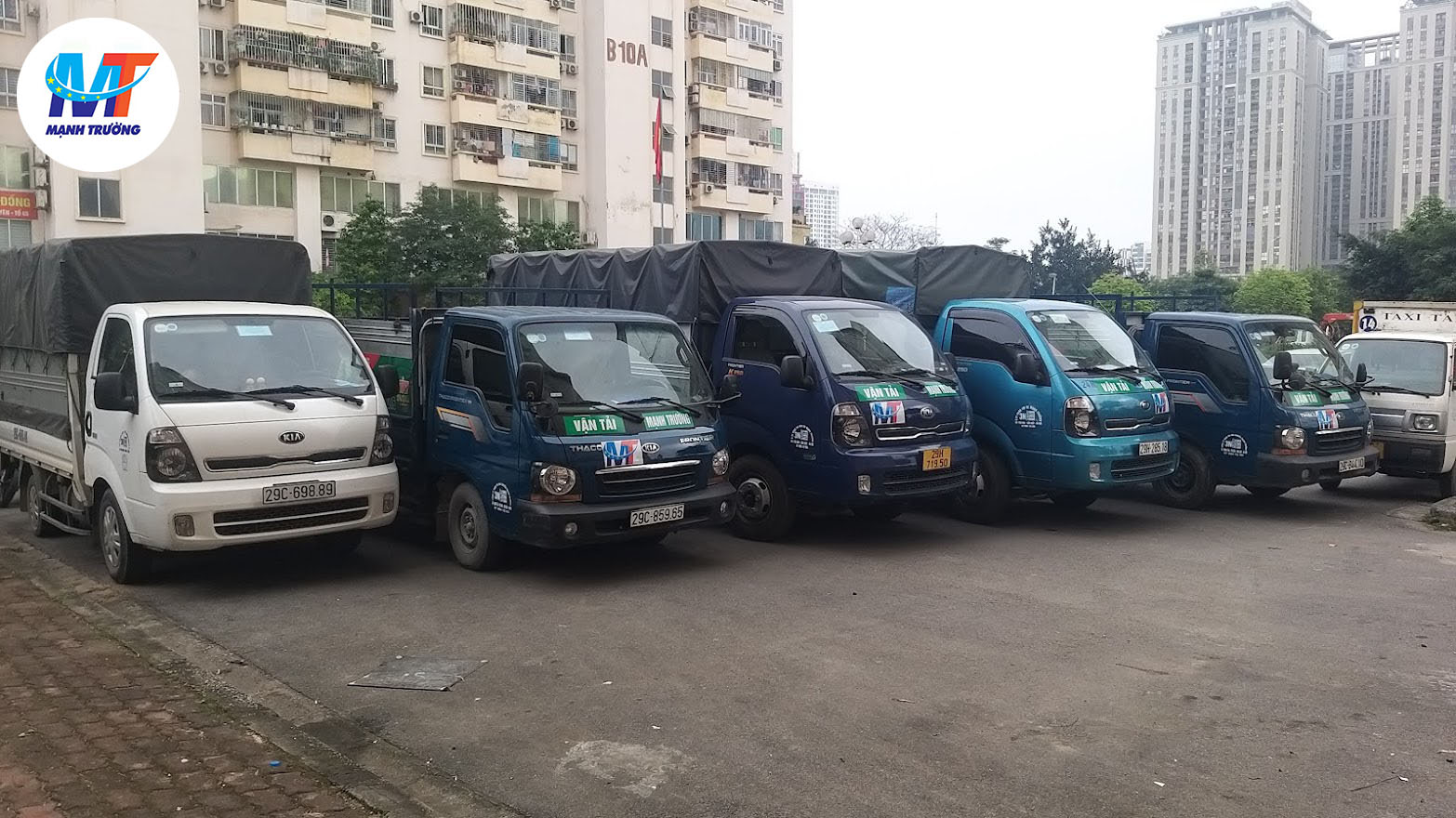 Dịch vụ cho thuê xe cắt nóc dưới 1m9 xuống hầm chung cư, giá rẻ, uy tín, tại Hà Nội, tại Vận tải Mạnh Trường