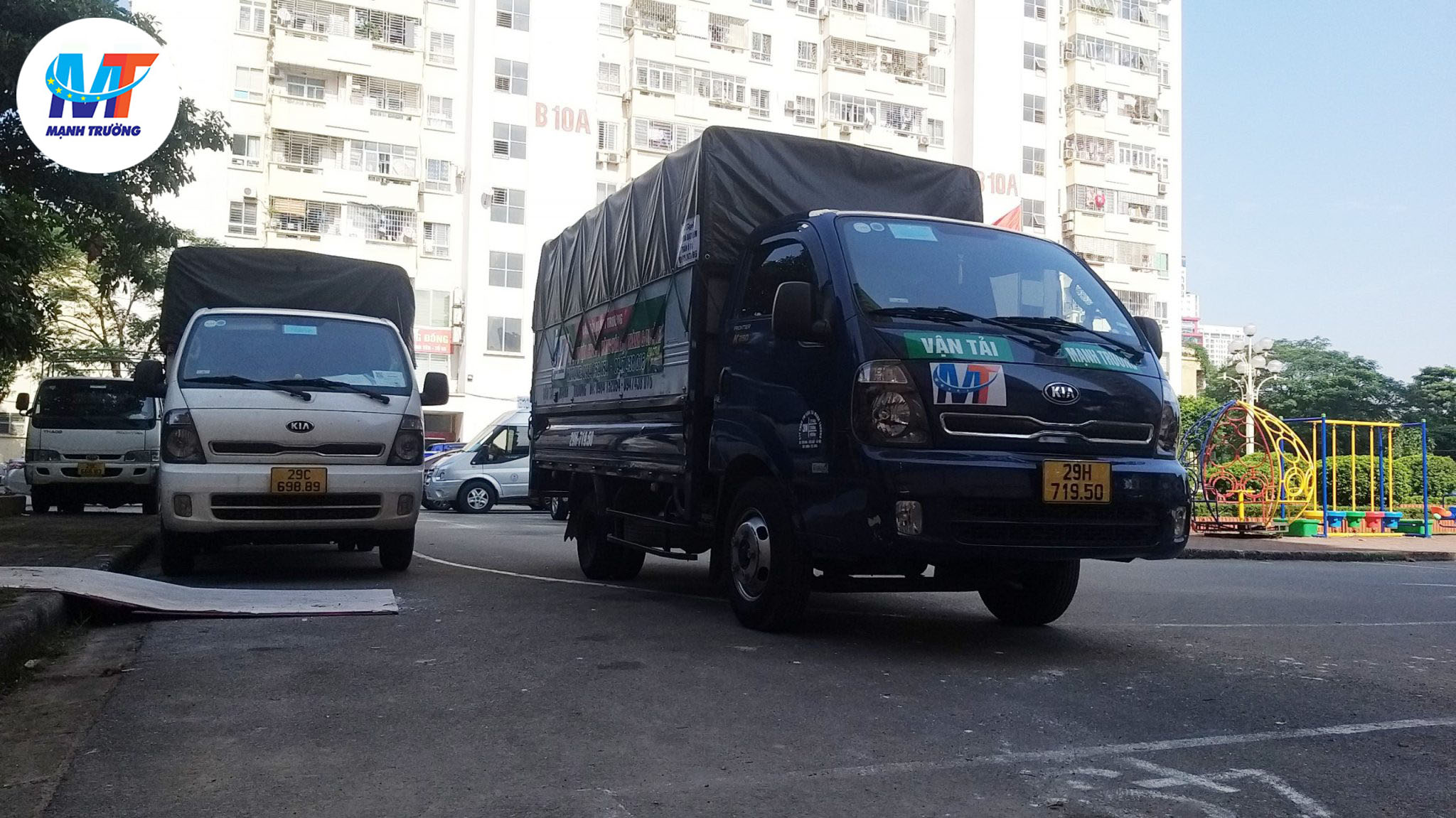 Cho thuê xe tải chở hàng 2,5 tấn Hà Nội tại Vận Tải Mạnh Trường