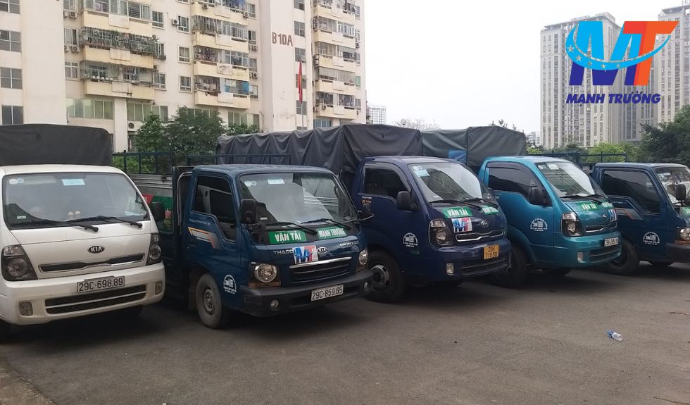 Thuê xe vận chuyển hàng Mạnh Trường - đơn vị uy tín với nhiều năm kinh nghiệm