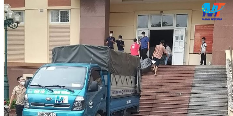 Chi phí dịch vụ chuyển văn phòng có hợp đồng rõ ràng phụ thuộc vào các yếu tố sau: