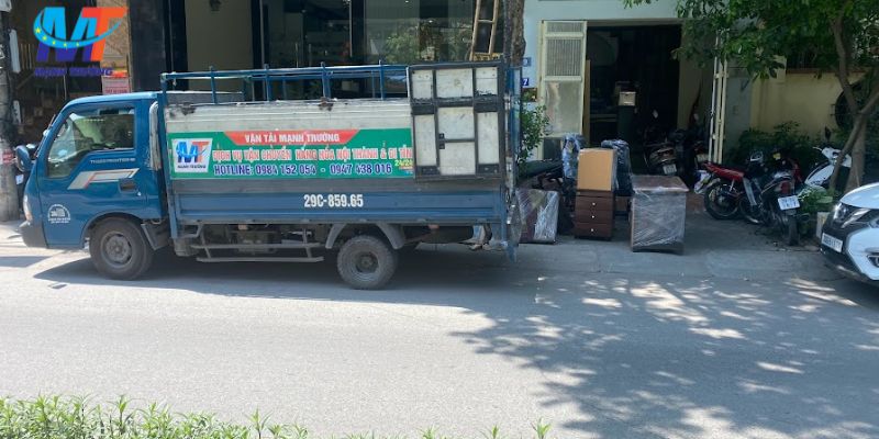 Dịch vụ cho thuê xe tải chở hàng Hà Nội giá rẻ ở vận tải Mạnh Trường