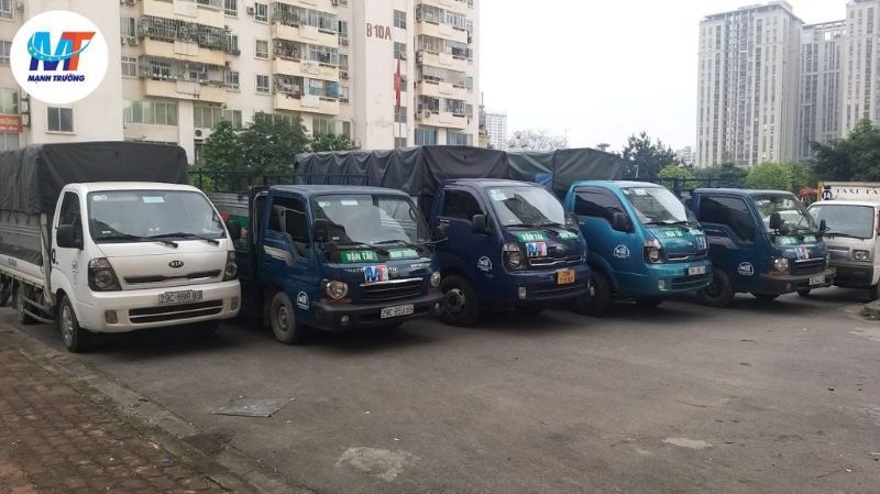 Vận tải Mạnh Trường cung cấp các loại xe tải cắt nóc hầm cao dưới 1m90