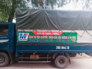 Giá cước cho thuê xe tải 750kg chở hàng tại Hà Nội
