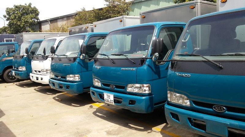 Bảng giá dịch vụ cho thuê xe tải chở hàng mới nhất 2025